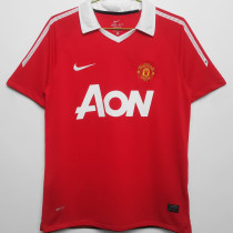 2010/11 M Utd Home Red Retro Soccer Jersey