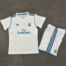 2017/18 RM Home Retro Kids Soccer Jersey