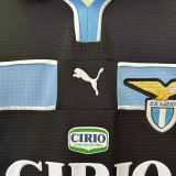 1998/99 Lazio Away Black Retro Soccer Jersey