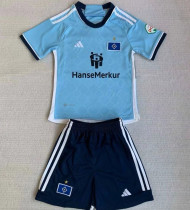 2023/24 Hamburger SV Away Kids Soccer Jersey 汉堡