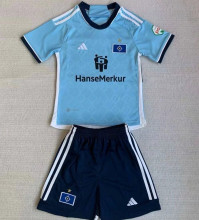 2023/24 Hamburger SV Away Kids Soccer Jersey 汉堡