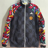 2024 M Utd Reversible Windbreaker 双面