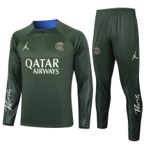 2024 PSG Dark Green  Sweater Tracksuit