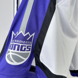 2024 Kings White NBA Cotton Pants