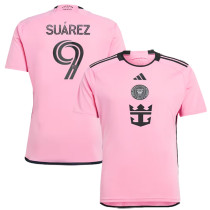 Suárez #9 Inter Miami 1:1 Quality Home Pink Fans Jersey 2024/25 ★★