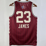 2024 ALL-STAR JAMES #23 Red NBA Jerseys