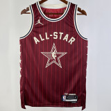 2024 ALL-STAR CURRY #30 Red NBA Jerseys