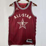 2024 ALL-STAR JAMES #23 Red NBA Jerseys