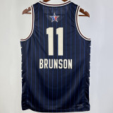 2024 ALL-STAR BRUNSON #11 Blue NBA Jerseys