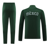 2024 Mexico Blackish Green Jacket Tracksuit