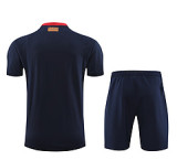 2024 PSG Sapphire Blue Short Training Jersey(A Set)