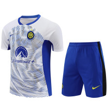 2024 In Milan White Short Training Jersey(A Set)