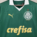2024/25 Palmeiras Home Green Kids Soccer Jersey