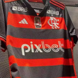 2024/25 Flamengo Home Player Version Long Sleeve Jersey