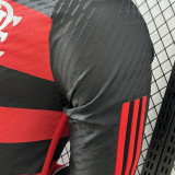 2024/25 Flamengo Home Player Version Long Sleeve Jersey