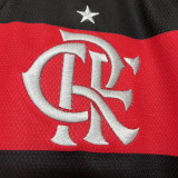 2024/25 Flamengo Home Kids Soccer Jersey