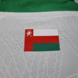 2024 Oman Away White Player Version Soccer Jersey 阿曼