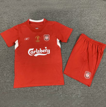 2004/05 LFC Home Red Retro Kids Soccer Jersey