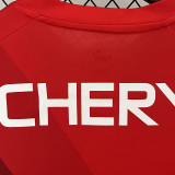 2024/25 CDUC Away Red Fans Soccer Jersey