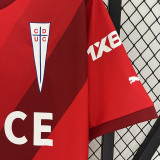 2024/25 CDUC Away Red Fans Soccer Jersey