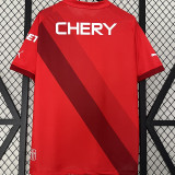 2024/25 CDUC Away Red Fans Soccer Jersey