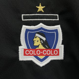 2024/25 Colo-Colo Away Black Kids Soccer Jersey