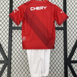 2024/25 CDUC Away Red Kids Soccer Jersey