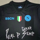2024 Napoli Special Edition Black Fans Jersey