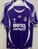 2006/07 RM Away Purple Retro Soccer Jersey