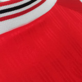 1990 Turke Red Retro Retro Jersey