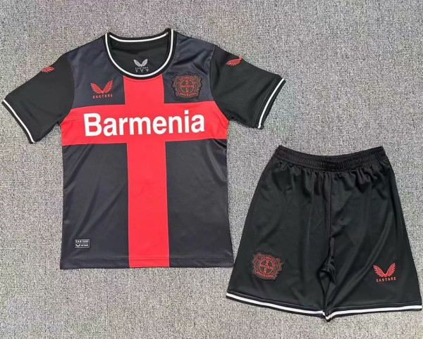 2023/24 Leverkusen Home Kids Soccer Jersey