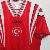 1990 Turke Red Retro Retro Jersey