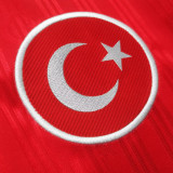 1990 Turke Red Retro Retro Jersey