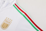 2024 Italy White Jacket Tracksuit