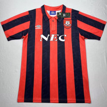 1992/94 Everton Away Red Retro Soccer Jersey