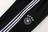 2024 Germany Black Jacket Tracksuit