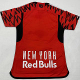 2024/25 New York Red Bull Home Red Player Version Soccer Jersey 纽约红牛