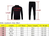 2024 BA Red Kids Sweater Tracksuit