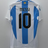 2024/25 Argentina Home Player Version Soccer Jersey  (Have FlFA World Champion 2022 有胸前章)