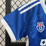 2024/25 Universidad de Chile Home Blue Kids Soccer Jersey