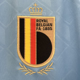TROSSARD #9 Belgium 1:1 Quality Away Fans Soccer Jersey 2024/25 ★★
