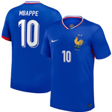 MBAPPE #10 France 1:1 Quality Home Blue Fans Jersey 2024/25 ★★