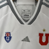 2024/25 Universidad de Chile Away White Kids Soccer Jersey