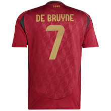 DE BRUYNE #7 Belgium 1:1 Quality Home Fans Jersey 2024/25 ★★