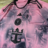 2024/25 Inter Miami Special Version Pink Fans Soccer Jersey