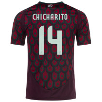CHICHARITO #14 Mexico Homen Fans Soccer Jersey 2024/25 ★★