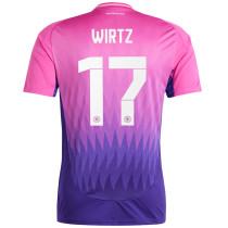 WIRTZ #17 Germany 1:1 Quality Away Pink Fans Soccer Jersey 2024/25 ★★