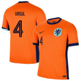2024/25 NL Home 1:1 Quality Orange Fans Soccer Jersey