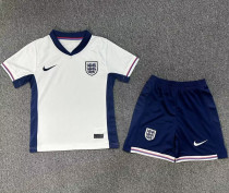 2024/25 England Home White Kids Soccer Jersey