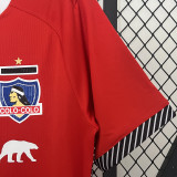 2024/25 Colo-Colo Third Red Fans Soccer Jersey